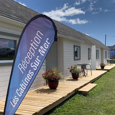 Les Cabines Sur Mer Cap-des-Rosiers Exteriér fotografie